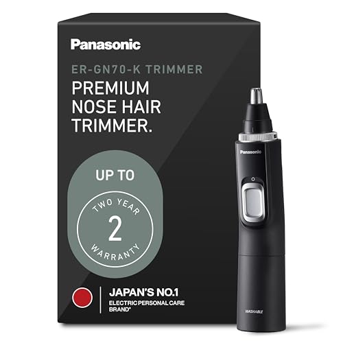 Panasonic Men's Ear and Nose Hair Trimmer with Vacuum Cleaning